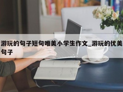 温州游玩的句子短句唯美小学生作文_游玩的优美句子 