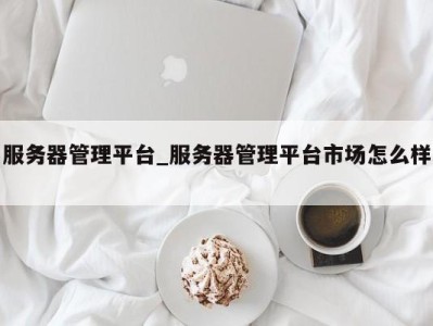 温州服务器管理平台_服务器管理平台市场怎么样 