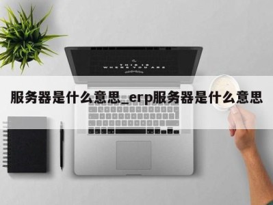 温州服务器是什么意思_erp服务器是什么意思 